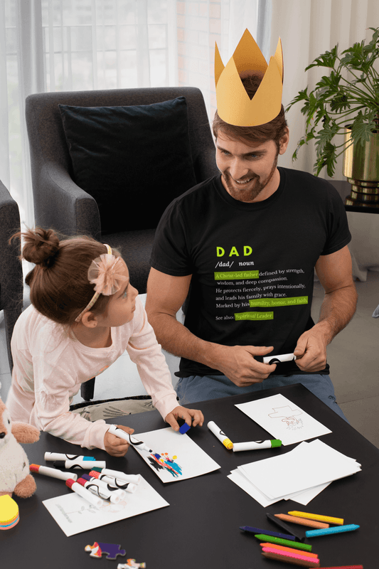 DAD Definition T-Shirt – Christian Father Tee - Scripture on Wears