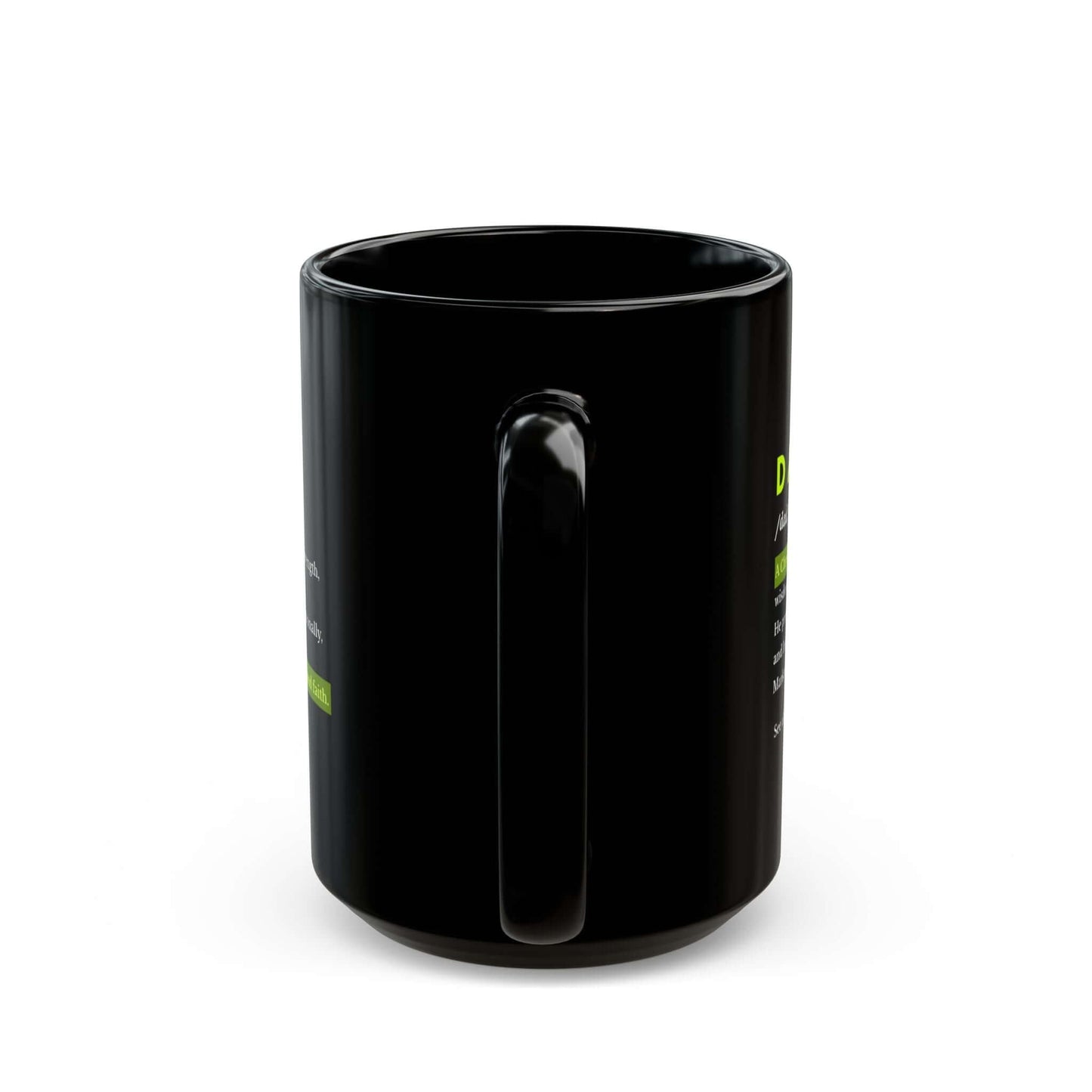 DAD Dictionary Mug – Spiritual Dad Gift for Father’s Day - Scripture on Wears