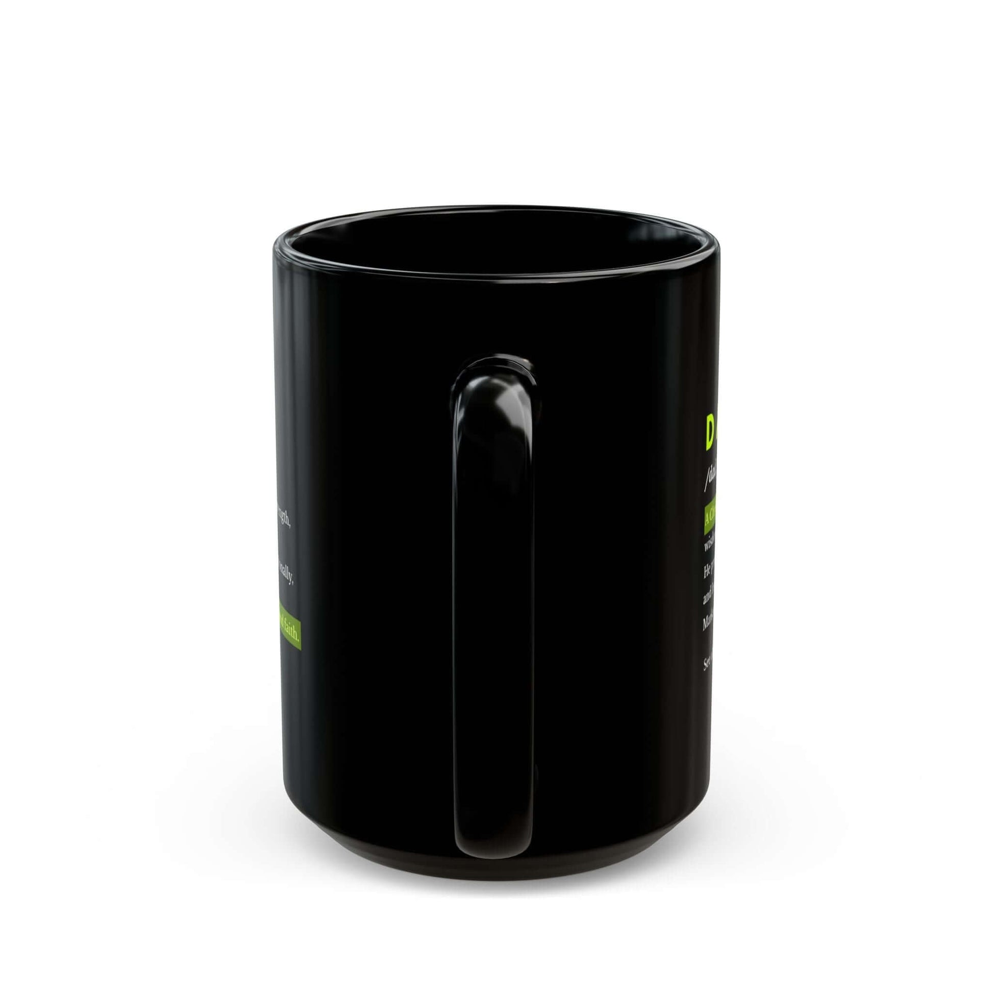 DAD Dictionary Mug – Spiritual Dad Gift for Father’s Day - Scripture on Wears