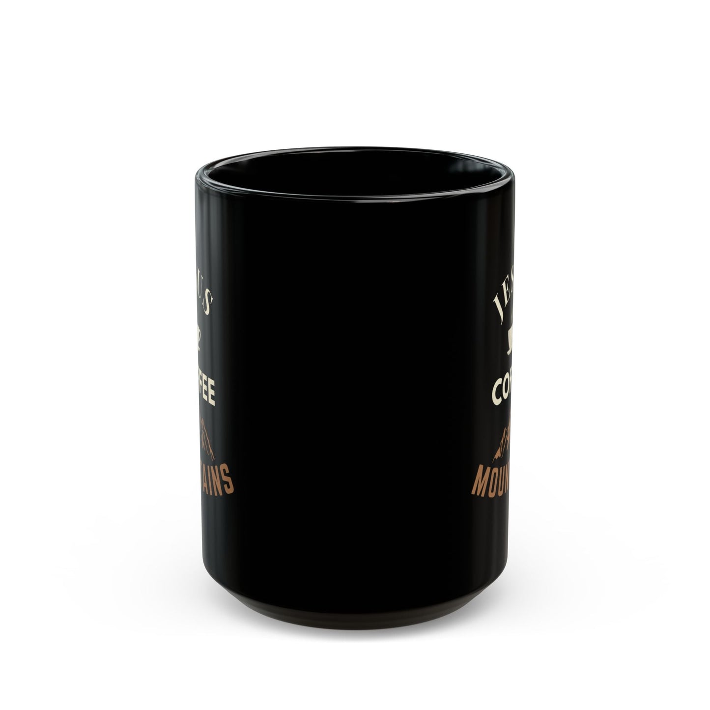 Jesus, Coffee, Mountains Mug - Scripture on Wears